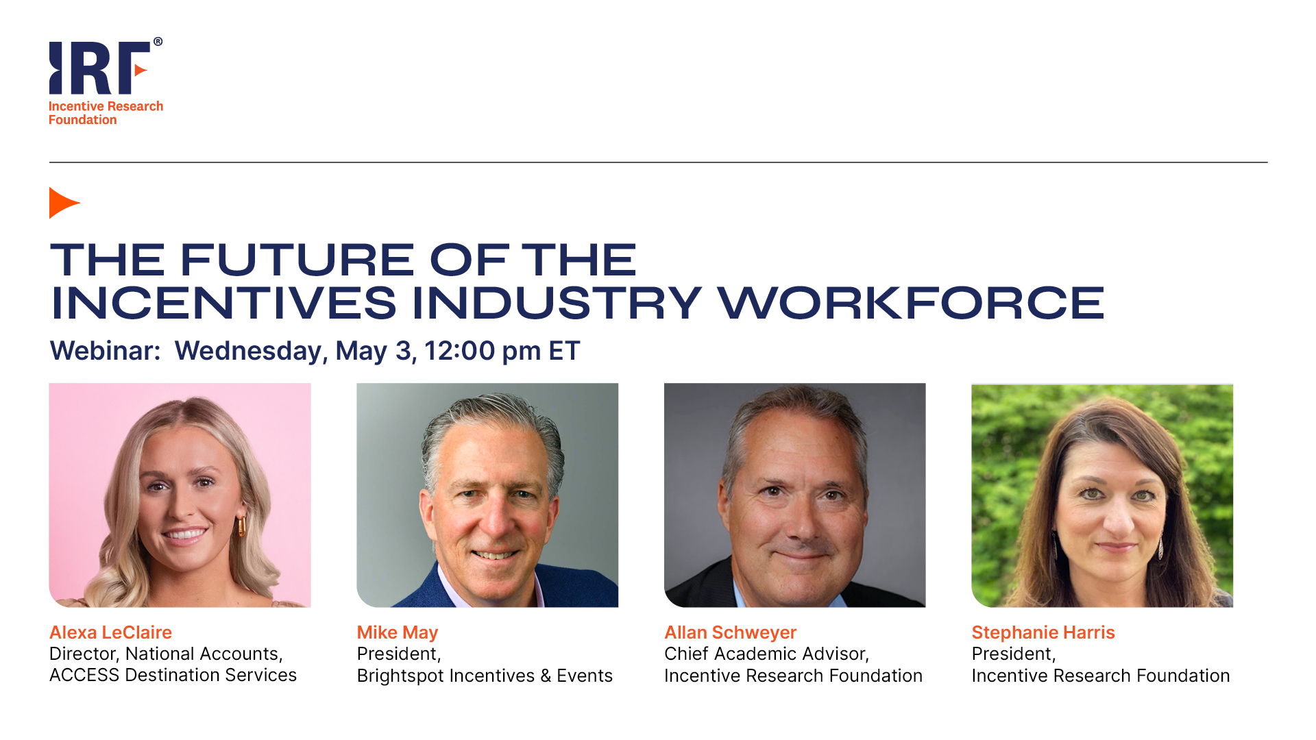 IRF Webinar: The Future of the Incentives Industry Workforce