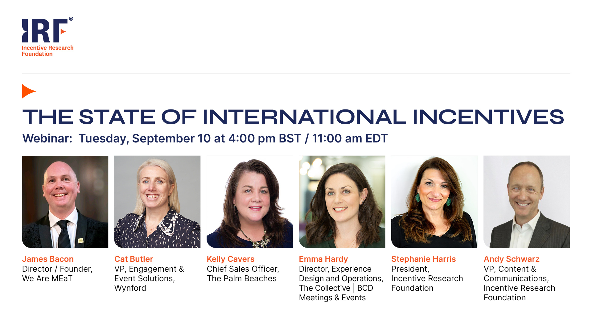 IRF Webinar: The State of International Incentives