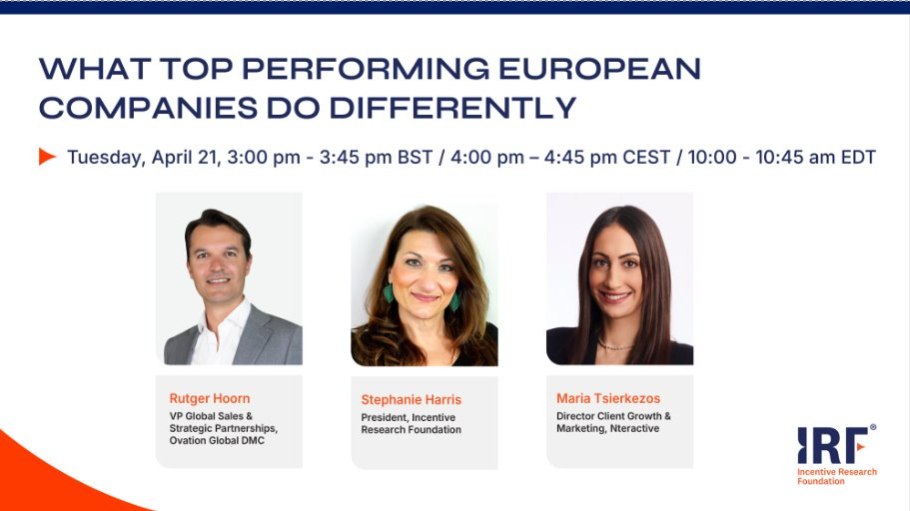 IRF Webinar: What Top Performing European Companies Do Differently